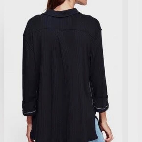 Free People We The Free Annie Long Sleeves Top - Picture 2 of 7